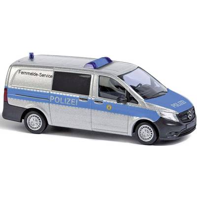 Busch 51188 H0 Hulpdienstvoertuig Mercedes Benz Vito politie Berlijn "Fernmelde-Service" 