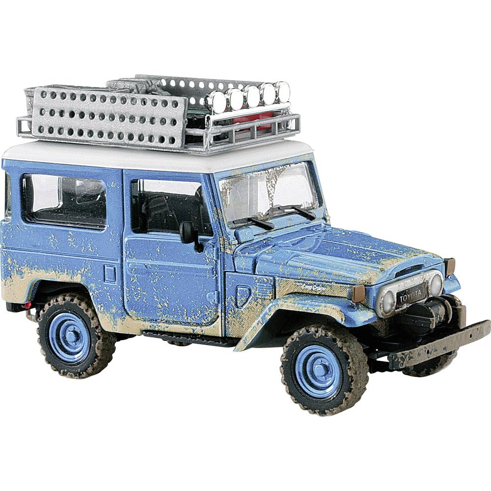 Busch - Toyota Landrover Cruiser J4 Offroad Blau 1960 (2/21) * - BA43023 - modelbouwsets, hobbybouwspeelgoed voor kinderen, modelverf en accessoires