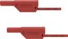 Schützinger VSFK 8500 / 2.5 / 100 / RT Veiligheidsmeetsnoer 4mm-stekker 4mm-stekker 100.00 cm Rood 1 stuk(s)