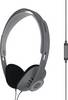 KOSS KPH30iK HiFi On Ear koptelefoon Kabel Grijs Headset, Volumeregeling