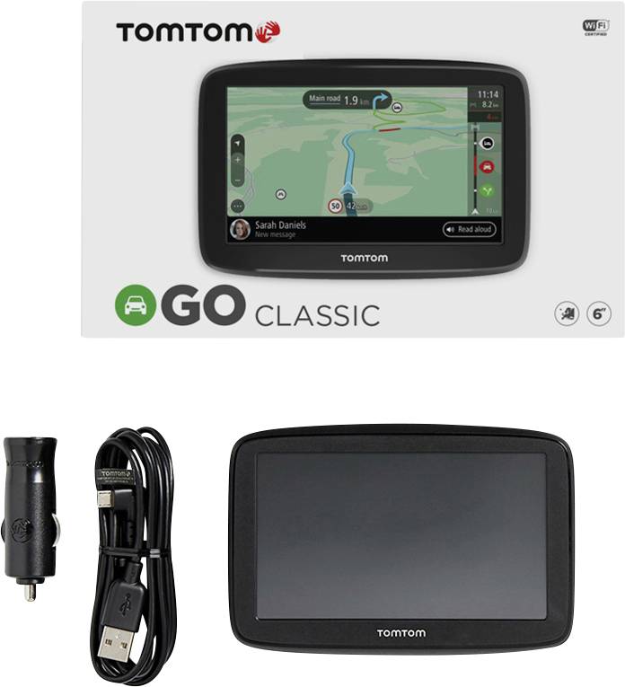 TomTom Navigationssystem Navigatiesysteem 15.2 cm 6 inch Europa-3