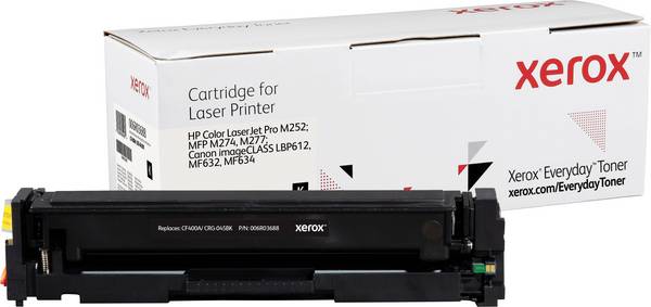 Xerox Toner vervangt Canon, HP 201A, CF400A, CRG-045BK Compatibel  Zwart 1500 bladzijden Everyday™ Toner 006R03688