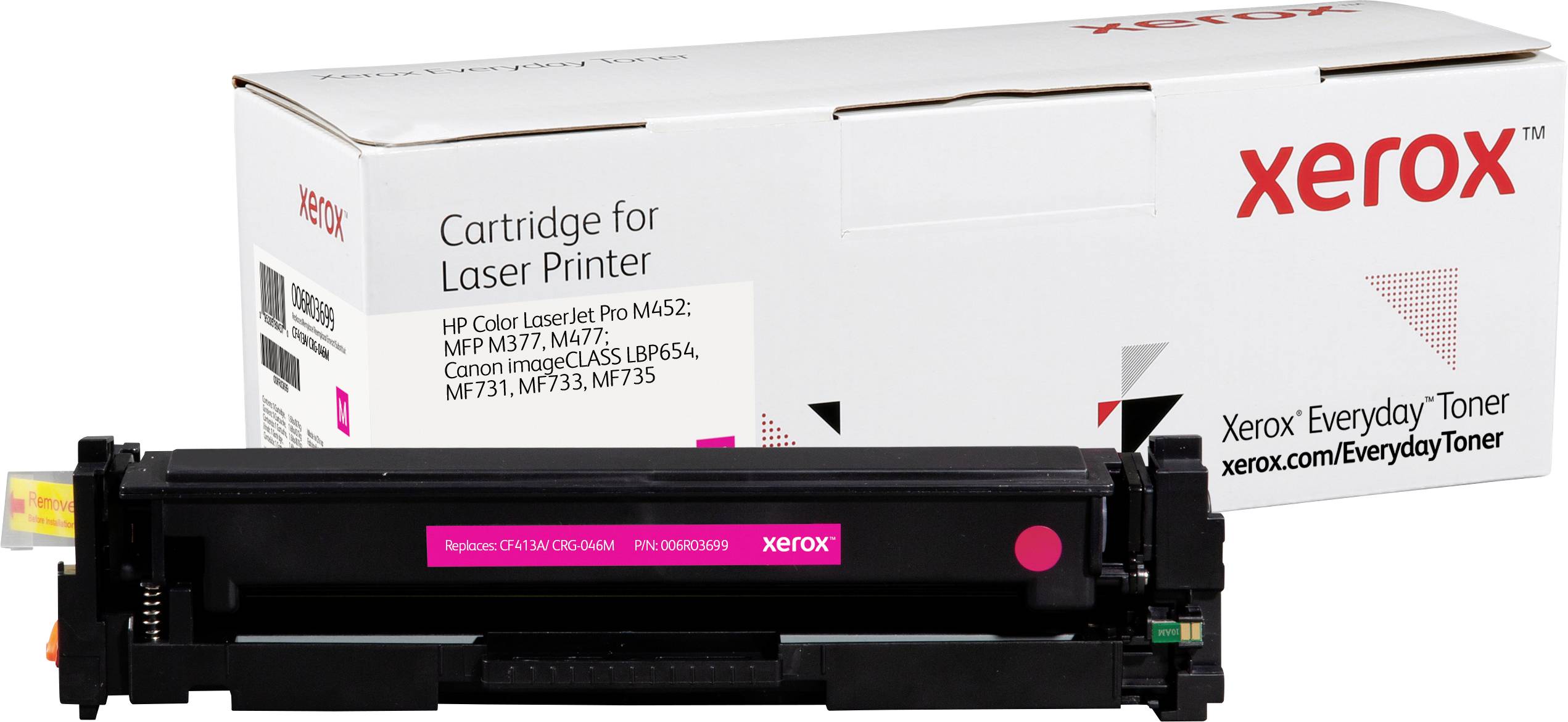 Dagelijkse magenta toner compatibel met HP 410A (CF413A), standaardcapaciteit-1