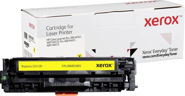 Xerox Toner vervangt HP 305A, CE412A Compatibel  Geel 2600 bladzijden Everyday™ Toner 006R03805