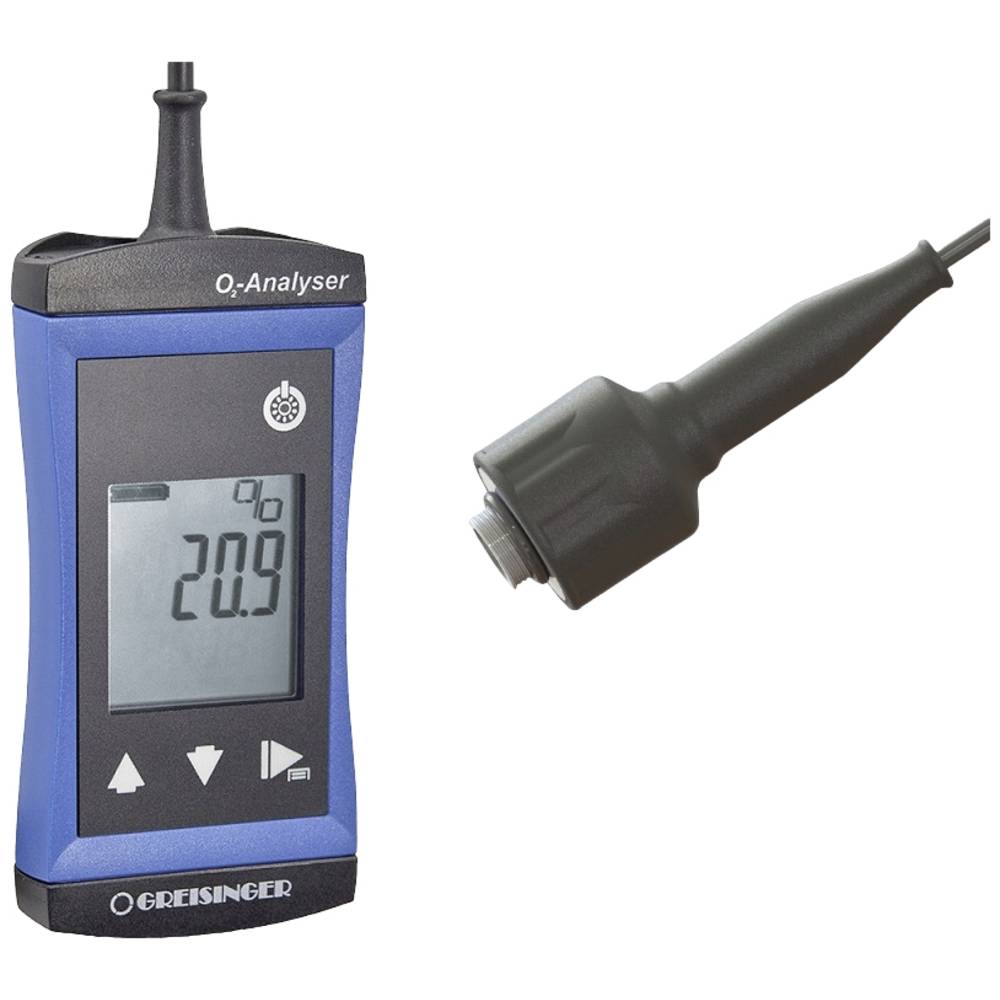 Greisinger G1690T Zuurstofmeter 0 - 100 % Externe sensor