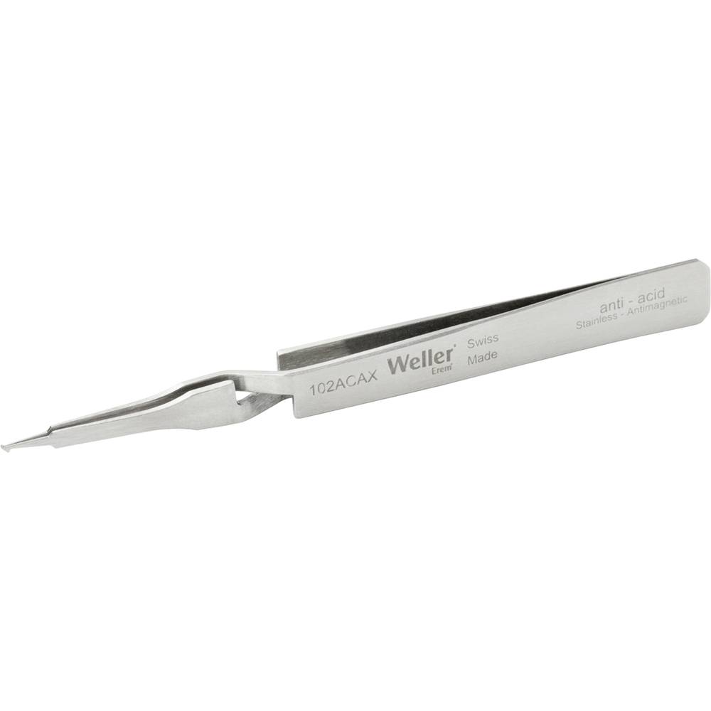 Weller Erem® 102ACAX SMD-pincet Spits, gebogen 45°, fijn 115.00 mm