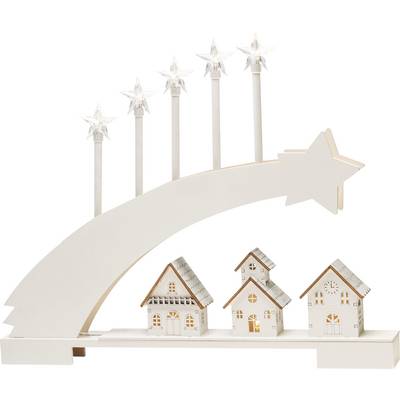 Konstsmide 3284-210 Kerstboog Ster Warmwit LED Wit-0