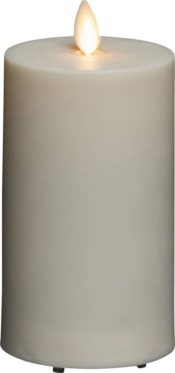 Konstsmide 1635-115 LED-kaars   Crème-wit Warmwit (Ø x h) 76 mm x 180 mm
