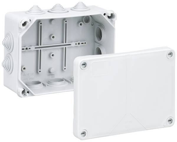 Spelsberg HP 150-L Verbindingsdoos (l x b x h) 119 x 164 x 77 mm Grijs IP55 1 stuk(s)