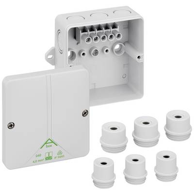 Spelsberg Abox m 040 AB-4q Verbindingsdoos (l x b x h) 94 x 94 x 57 mm Grijs IP65 1 stuk(s)-0