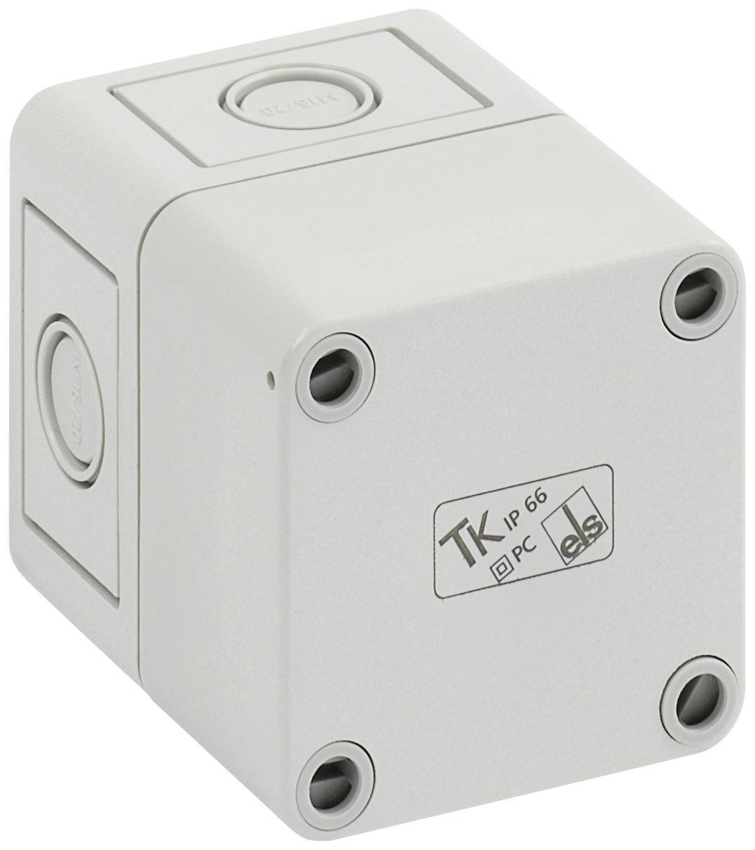 Spelsberg TK PC 77-8-m 12790101 Universele behuizing 65 x 65 x 81 Kunststof Grijs 1 stuk(s)
