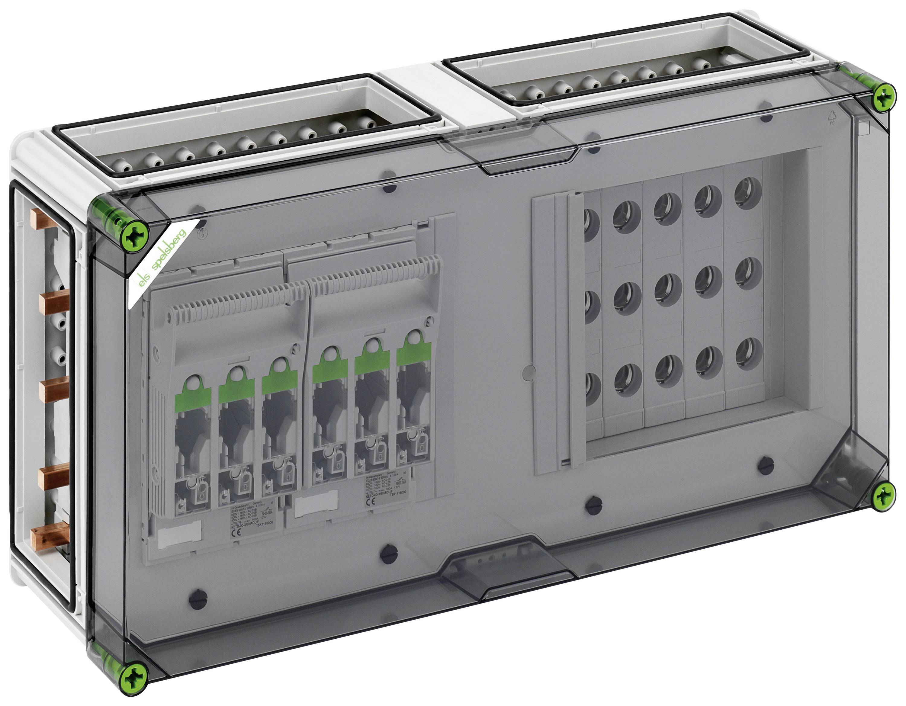 Spelsberg 4640284 GST 402 KN-400 Distributiekast Railssysteem Inhoud: 1 stuk(s)