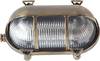 Licht-Erlebnisse 435 BRASS ANTIQUE 9725 Buitenlamp (wand) E27 Antiek-messing, Helder, Transparant