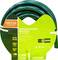 Tuinslang 'Maxiflex' van Siena Garden, 50 meter, groen, 20 bar drukvast, flexibel, UV-bestendig, tricotweefsel.