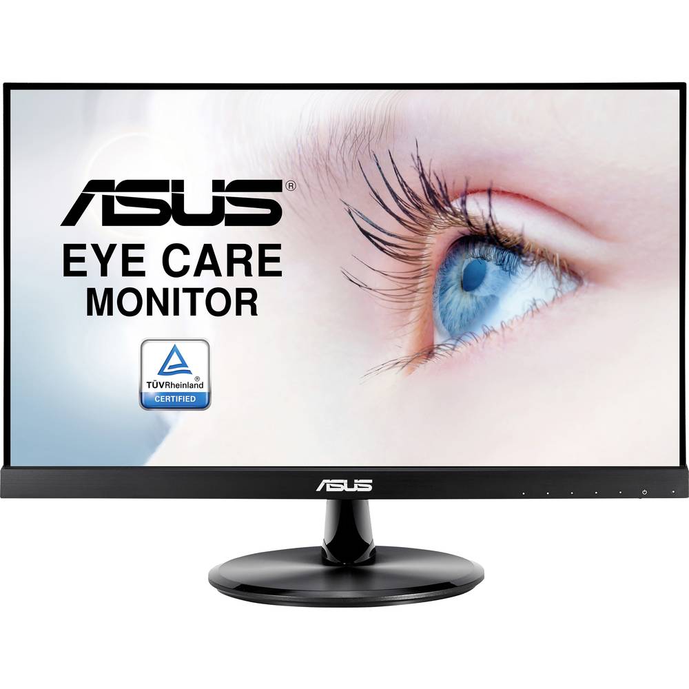 Asus VP229Q LED-monitor 54.6 cm (21.5 inch) Energielabel F (A - G) 1920 x 1080 Pixel Full HD 5 ms VGA, HDMI, DisplayPort, Hoofdtelefoon (3.5 mm jackplug) IPS