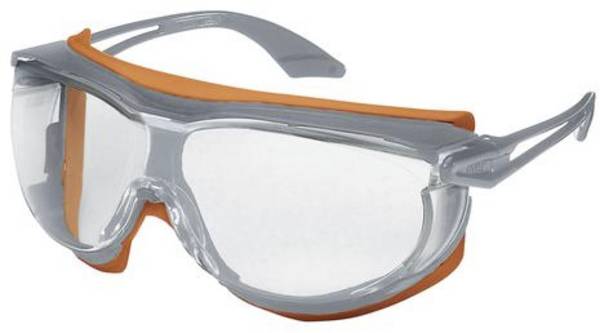 uvex skyguard NT 9175275 Veiligheidsbril Incl. UV-bescherming Grijs, Oranje EN 166, EN 170 DIN 166, DIN 170