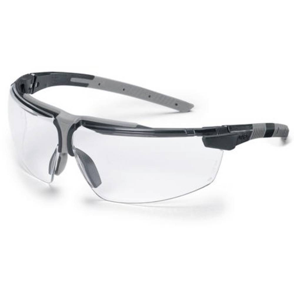 uvex i-3 9190175 Veiligheidsbril Incl. UV-bescherming Grijs, Zwart DIN EN 166, DIN EN 170