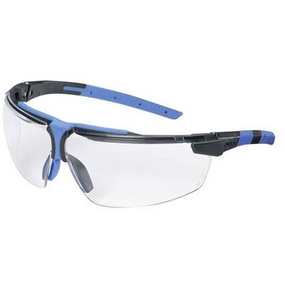 Uvex uvex i-3 9190839 Veiligheidsbril Incl. UV-bescherming Blauw, Zwart DIN EN 166, DIN EN 170