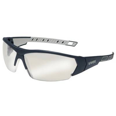 Uvex uvex i-works 9194885 Veiligheidsbril Incl. UV-bescherming Grijs, Zwart DIN EN 166, DIN EN 172