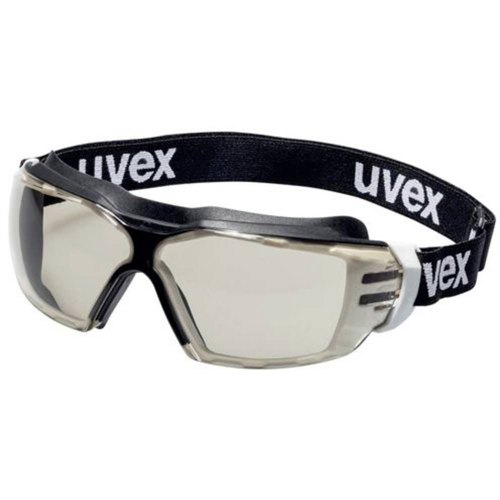 uvex pheos cx2 sonic 9309064 Ruimzichtbril Incl. UV-bescherming Zwart, Wit DIN EN 166, DIN EN 172