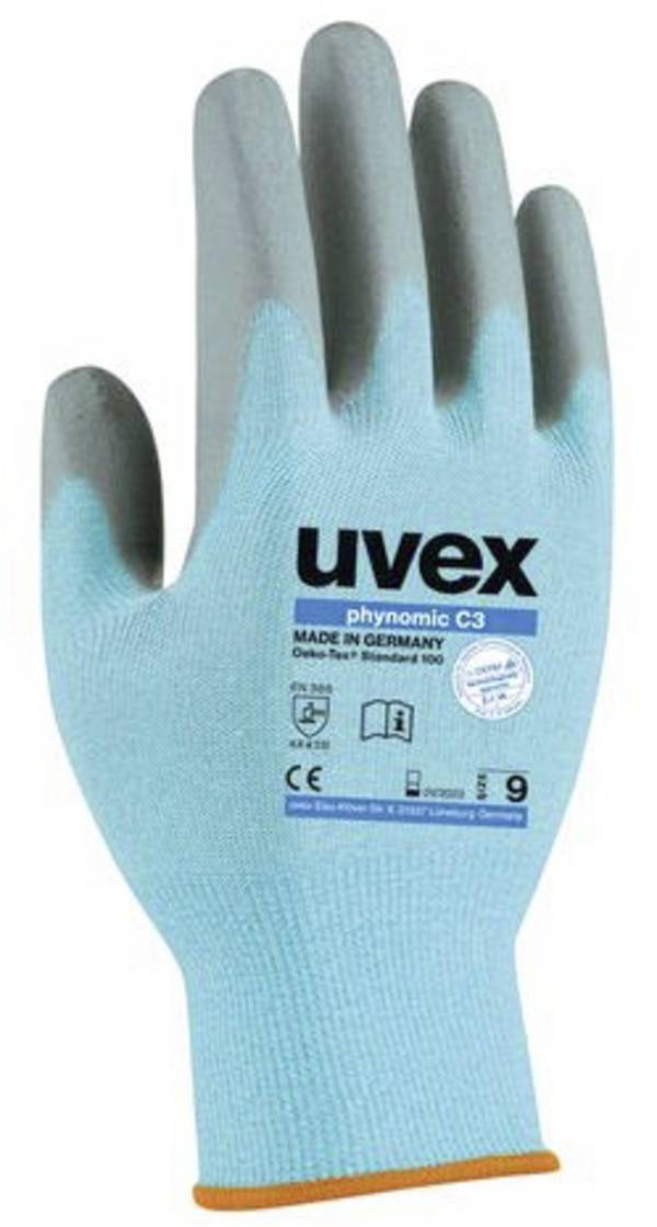 uvex phynomic 6008006 Snijbeschermingshandschoen Polymeer Maat (handschoen): 6 EN 388    1 paar