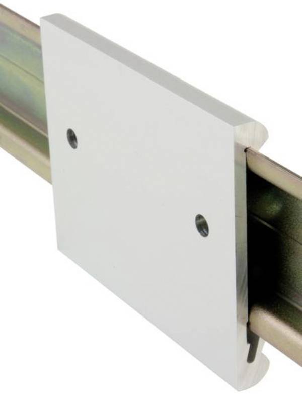 Bopla TSH 35 AL - 100 DIN-rail montagesocket Metaal Natuur (l x b x h) 52 x 100 x 7.2 mm 1 stuk(s)