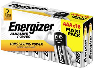 Conrad Energizer Power AAA batterij (potlood) Alkaline 1.5 V 16 stuk(s) aanbieding