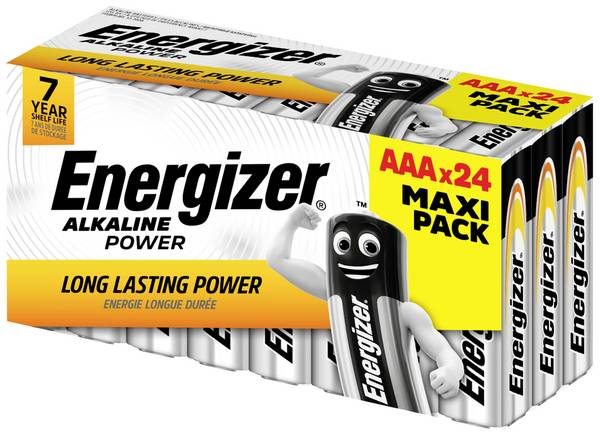 Energizer Power AAA batterij (potlood) Alkaline 1.5 V 24 stuk(s)