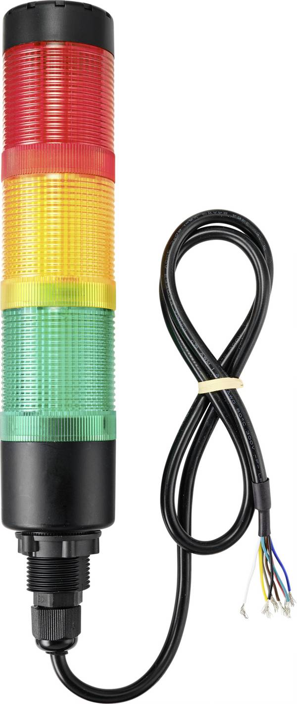 TRU COMPONENTS Signaalzuil TC-9539296  LED Rood, Geel, Groen 1 stuk(s)