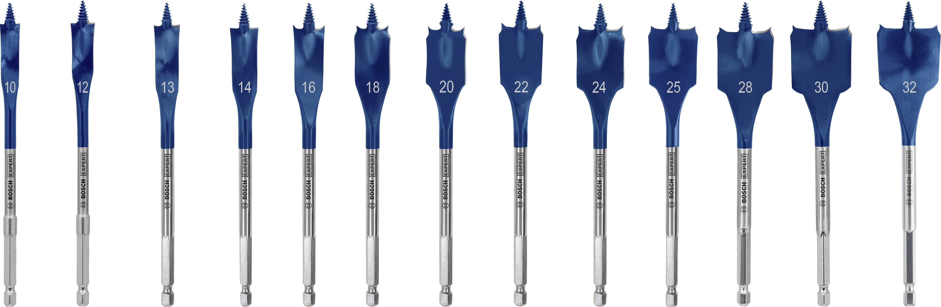 Bosch Accessories 2608900336 Hout-freesboorset 10 mm, 12 mm, 13 mm, 14 mm, 16 mm, 18 mm, 20 mm, 22 mm, 24 mm, 25 mm, 28 
