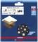 'Bosch M480 Net Starter Kit', schuurnet voor hout, bevat 1 x Pad Saver, 6 netten (2 x P80, 2 x P120, 2 x P180), universele pasvorm.