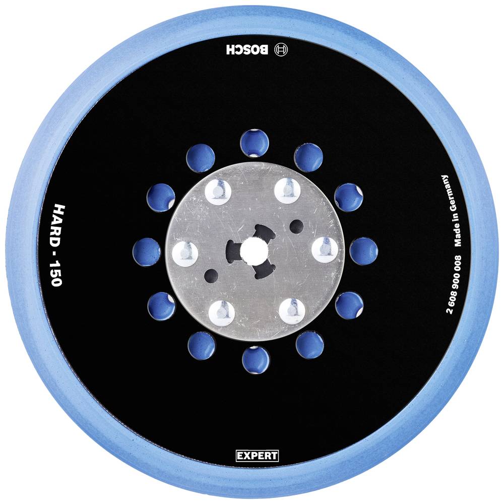 Bosch Accessories 2608900008 Expert Multihole universele steunpad, 150 mm, hard Diameter 150 mm