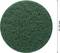 'Groen schuursponsje-pad, rond, diameter 125 mm.'