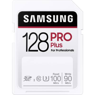 Samsung Pro Plus SDXC-kaart  128 GB UHS-I Waterdicht, Schokbestendig