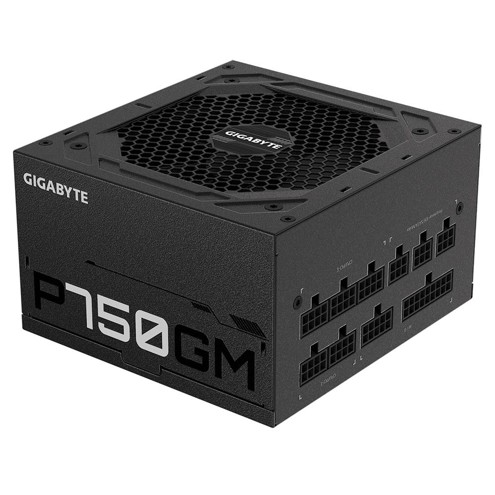 Gigabyte P750GM power supply unit 750 W 20+4 pin ATX ATX Zwart-0