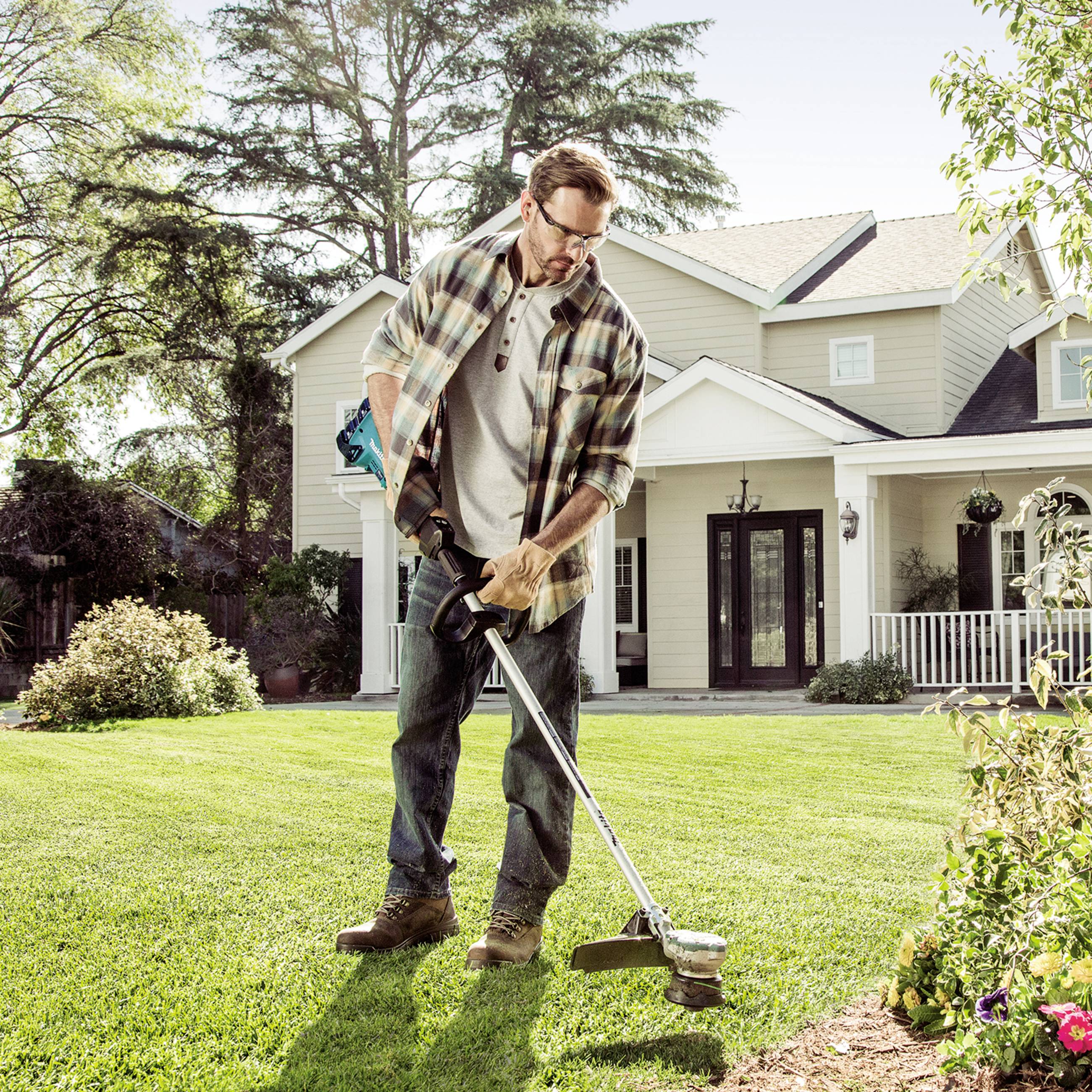 Makita DUR368LZ Accu Bosmaaier D-greep 2x18V Basic Body-16