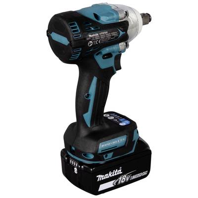 Een draadloze slagschroevendraaier met een groen-zwarte behuizing en een 18V lithium-ion accu, geschikt voor bouw- en reparatiewerkzaamheden.