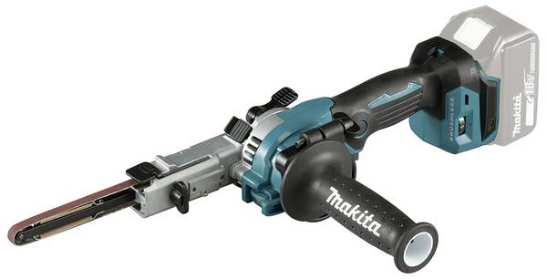 Makita DBS180Z DBS180Z Bandschuurmachine Zonder accu  18 V  Bandbreedte 9 mm Bandlengte 533 mm