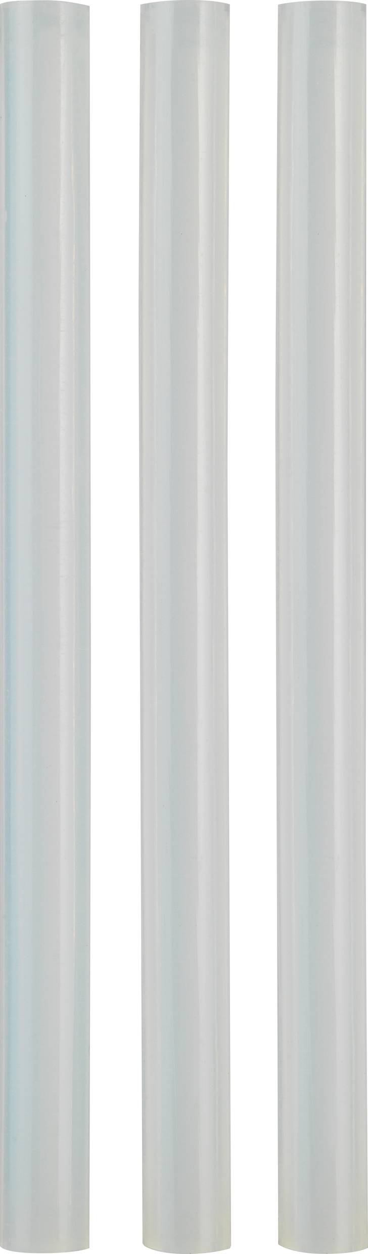 'Drie naast elkaar geplaatste witte buizen rechtop gezet tegen een witte achtergrond.'