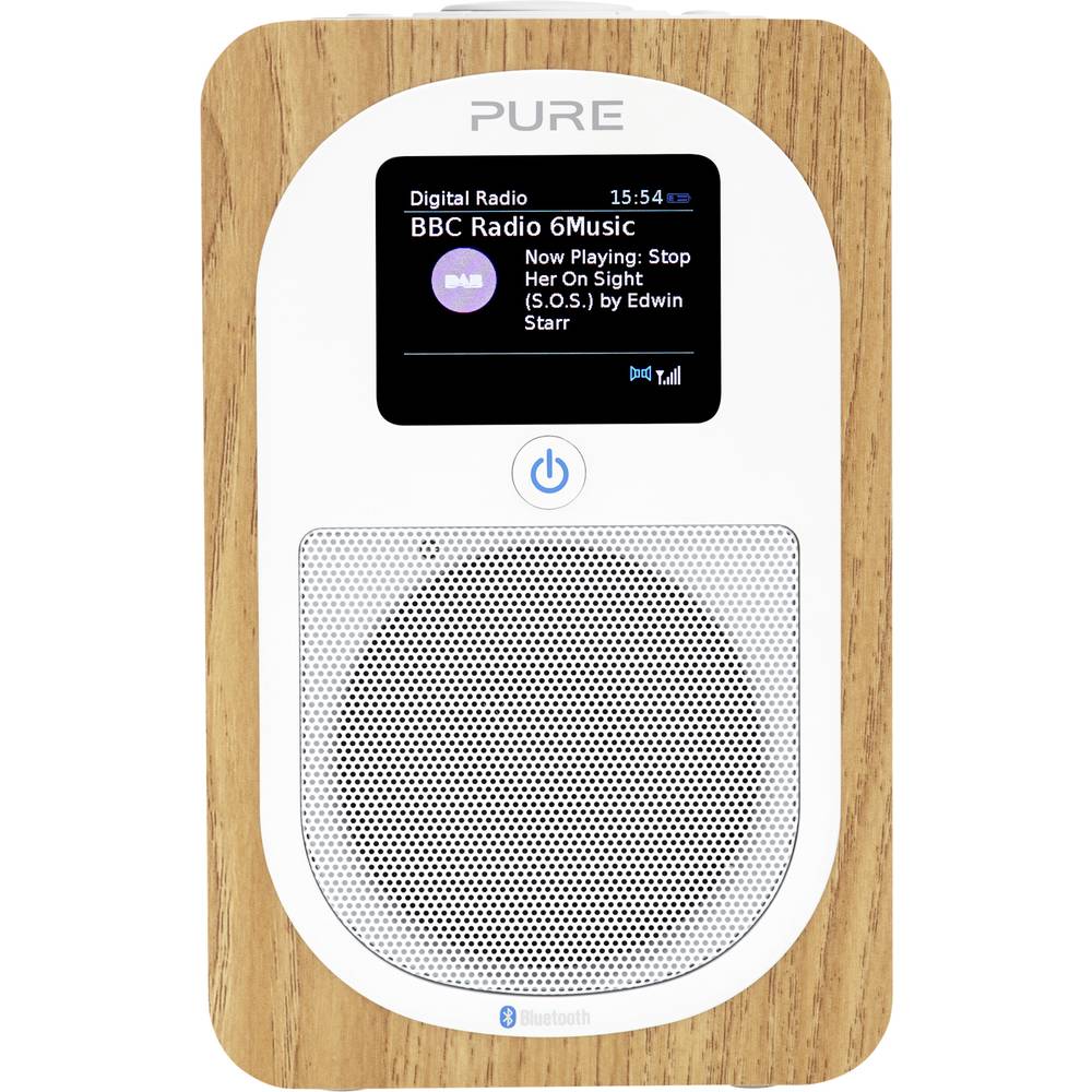 Pure - Evoke H3 compact DAB+ radio met Bluetooth, Oak