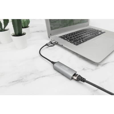 Digitus DN-3028 Netwerkadapter 2.5 GBit/s USB, USB-A 3.0, USB-A 3.1 Gen 1, USB-A 3.2 Gen 1, USB-A-1