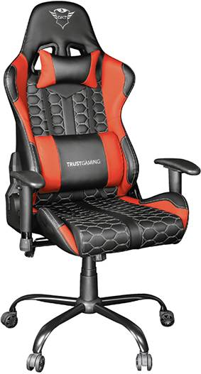 Trust GXT708R Gaming stoel Zwart/rood kopen ? Electronic