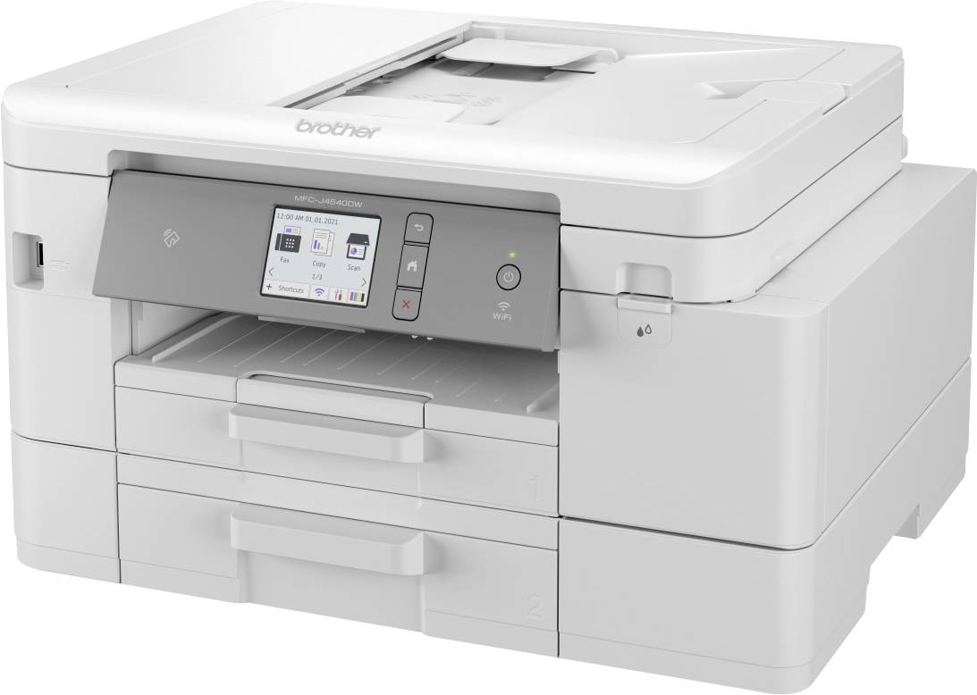 Brother MFC-J4540DWXL Multifunctionele printer Inkjet Kleur A4 Printen, scannen, kopiëren, faxen ADF, Duplex, LAN, WiFi,-4
