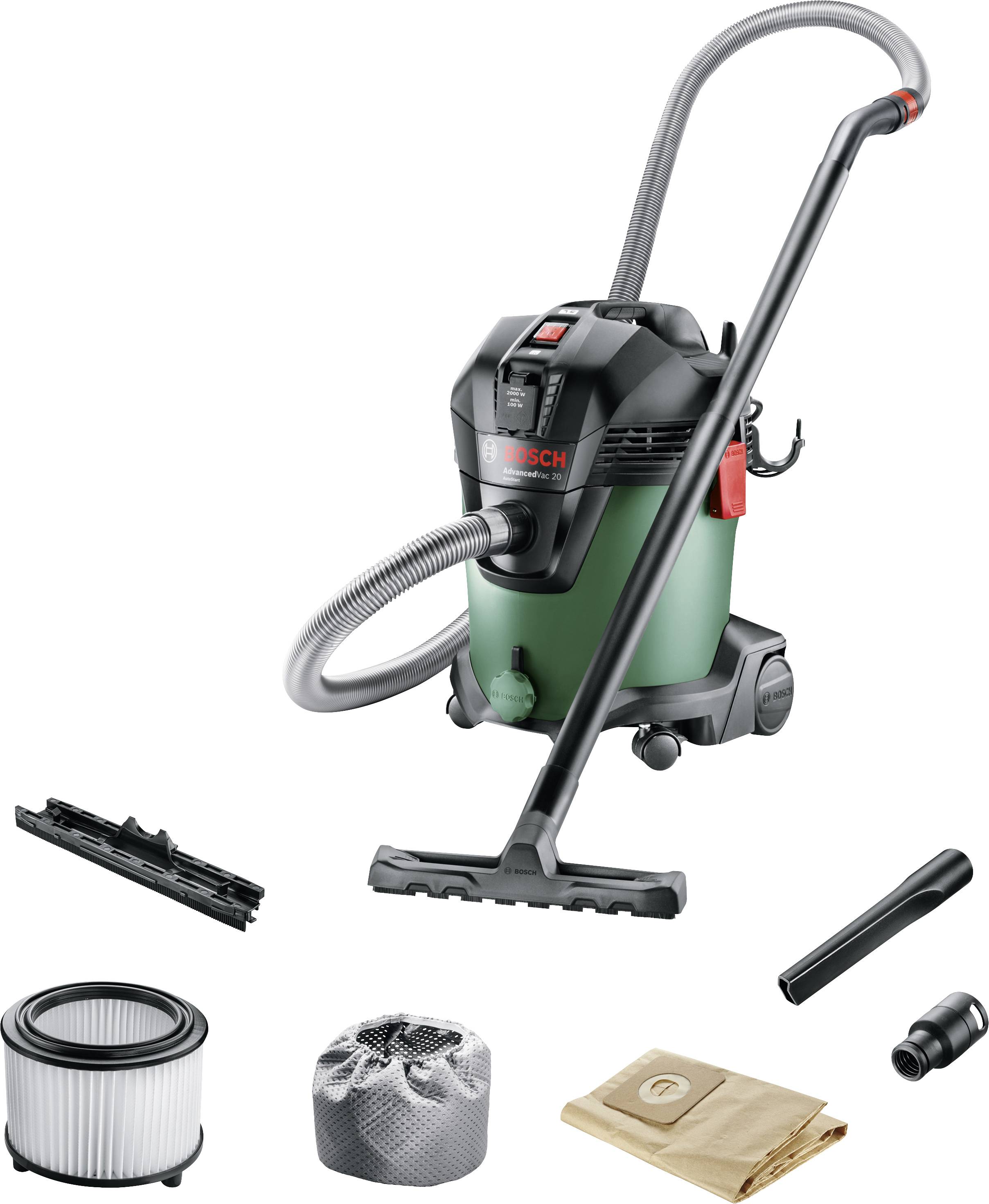 BOSCH AdvancedVac 20 Water- en stofzuiger-0