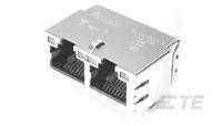 TE Connectivity TE AMP Mag45 Connectors with Magnetics Mag45 Connectors with Magnetics 5-6610119-1 1 stuk(s)