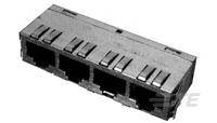 TE Connectivity TE AMP MODULAR JACKS - INVERTED AND LEDS MODULAR JACKS - INVERTED AND LEDS 6116125-1 1 stuk(s)