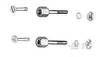 TE Connectivity 5552563-1 TE AMP Standard CHAMP Products 1 stuk(s) Bag