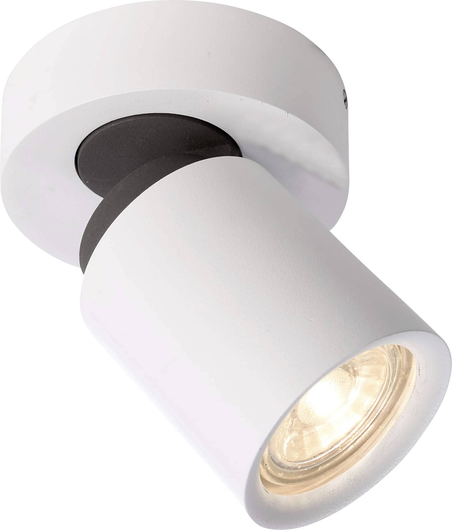 Deko Light 348076 Deckenaufbauleuchte, Librae Round I, Weiß-matt Plafondlamp GU10 Wit (mat)