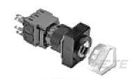 TE Connectivity 1-1437569-3 TE AMP Industrial Switches and Knobs Sleutelschakelaar Vergrendelbaar Sleutel Sleutel-ontgrendeling 1 stuk(s) Package