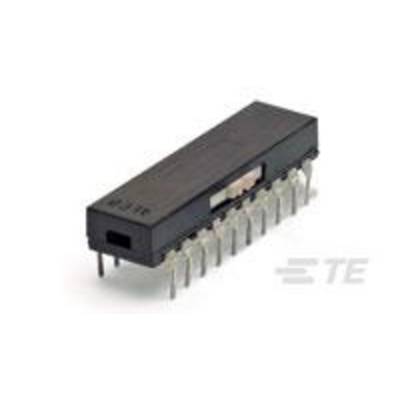 Een microchip met meerdere aansluitingen; gebruikt in elektronische apparaten voor gegevensverwerking en besturing.